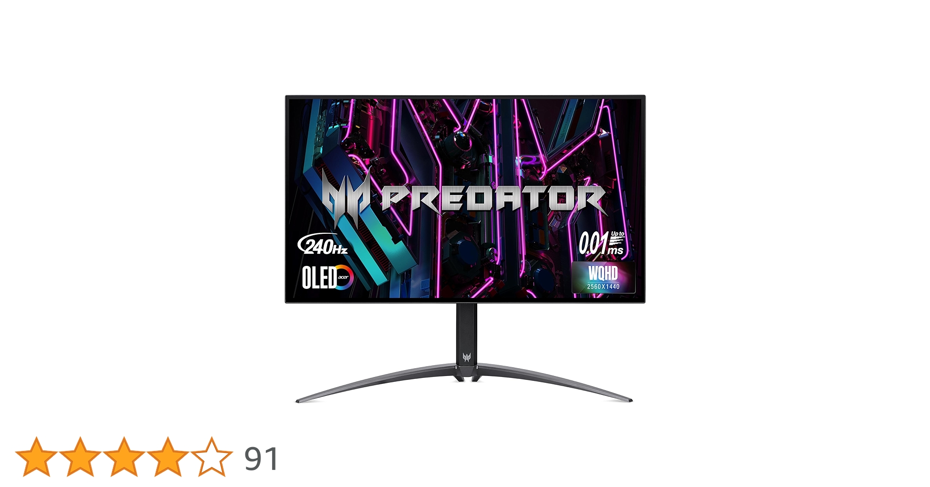 ゲーミングモニター Acer Predator X27U 26.5インチ Amazon.co.jp