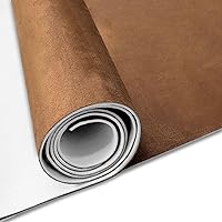 JUGATAMAIBU Brown Suede Headliner Fabric 120x60in Foam Backing - Premium Micro-Suede for Car Interior DIY Repair & Home Decor