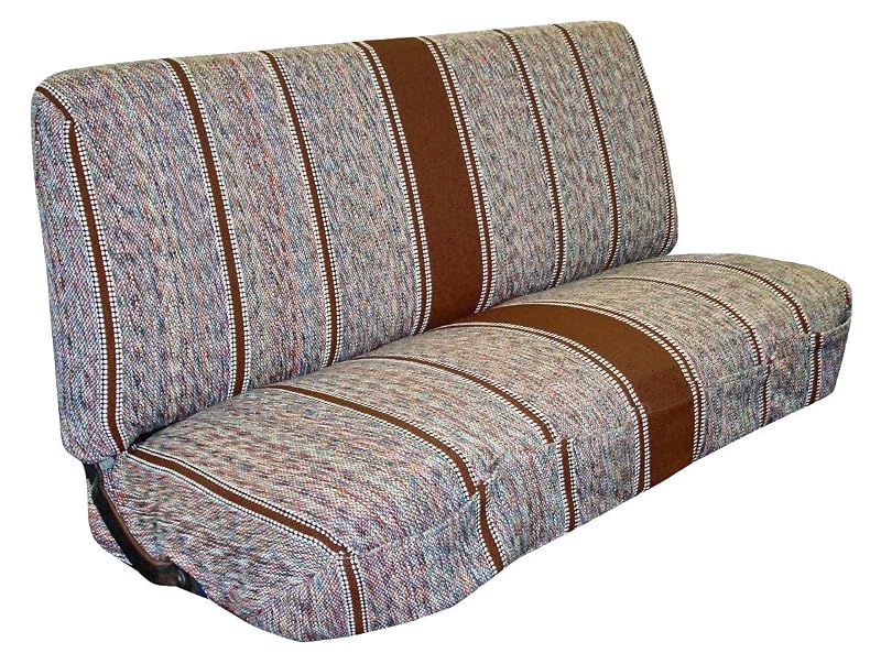 Capa para Banco Dianteiro Inteiriço Baja Saddle Blanket Marrom West Coast Auto para Picapes, SUVs e Carros