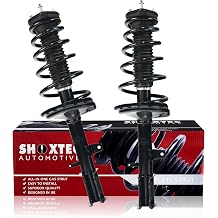 Shoxtec Rear Pair Complete Sturt Assembly Replacement for 2009-2013 Toyota Highlander All Wheel Drive Only Coil Spring Assembly Shock Absorber Repl. part no. 272490 272489