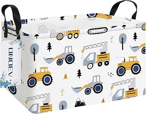 Miniatura 23 de Cesta de lavandería plegable rectangular, cesta de lona impermeable, cesta de regalo, adecuada para habitación de niños, oficina, ropa, Abeja