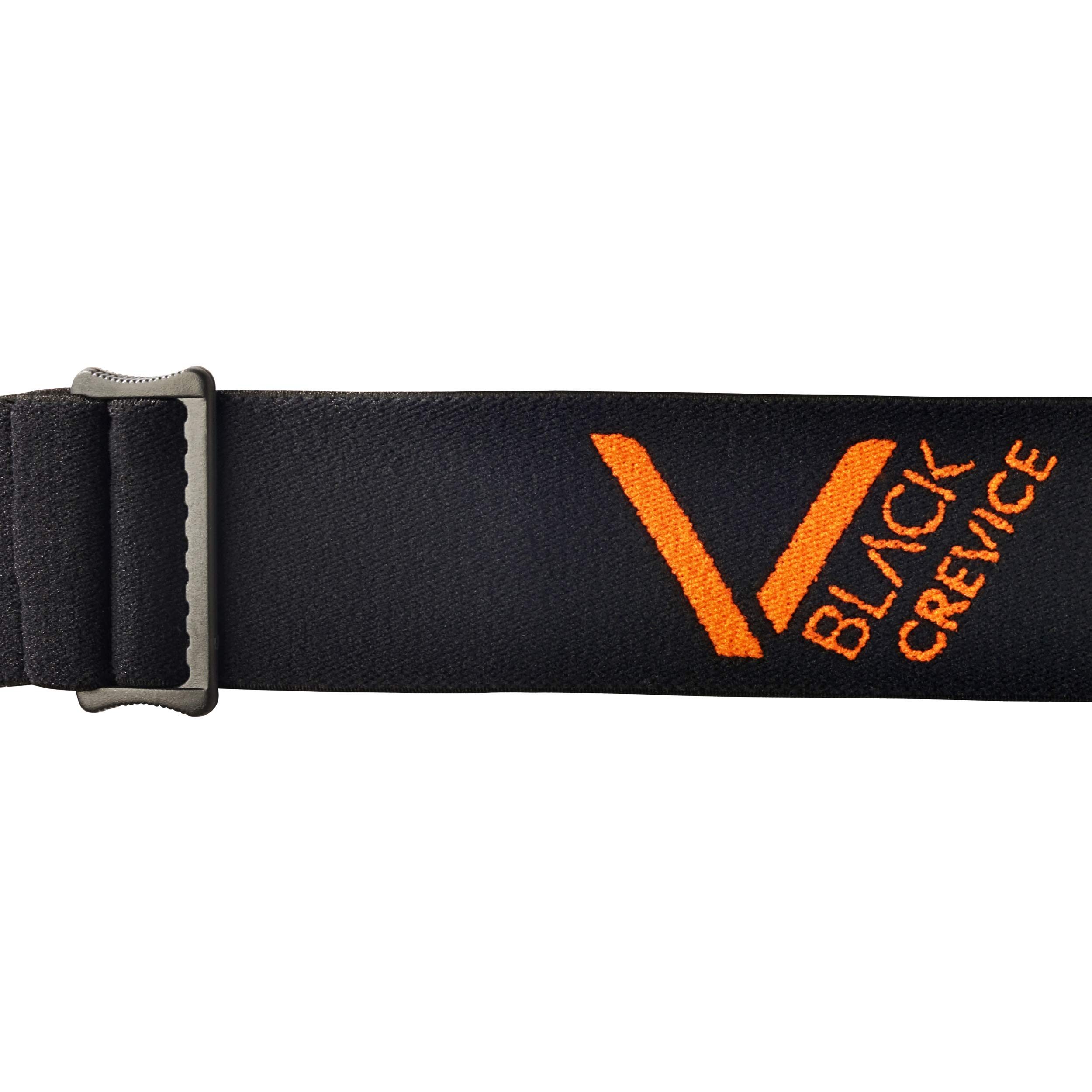 Black Crevice Schladming - Occhiali da sci unisex, con doppia lente infrangibile, rivestimento anti-appannamento e protezione UV 400, misura regolabile