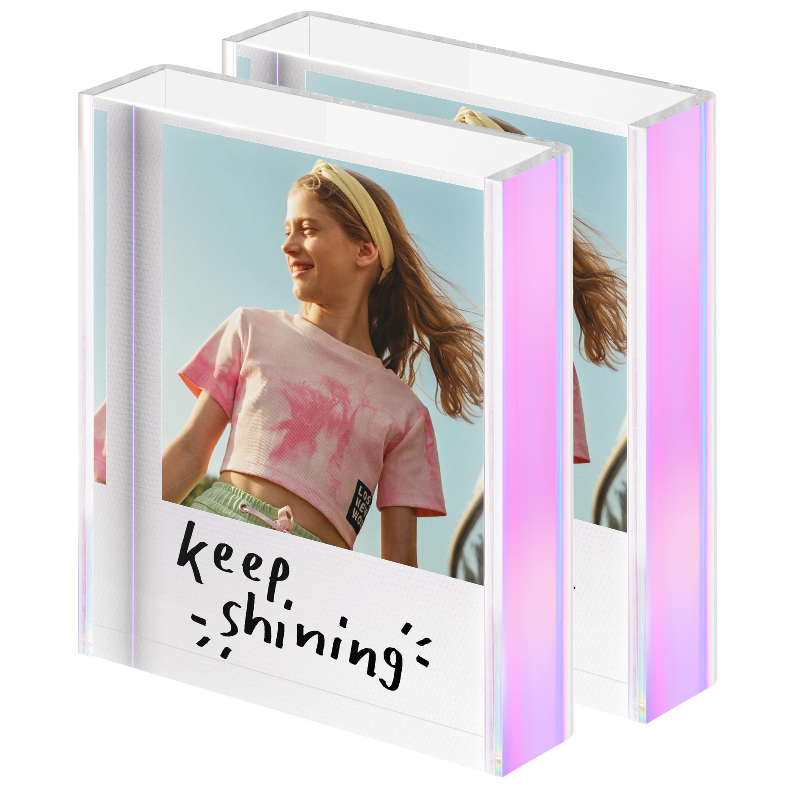 WINKINE Instax Frame Compatible with Square SQ1/SQ40 Instant Film, 3.1x3.4 inch Square Polaroid Film Frames, Instax Photo Frame Polaroid Frames for