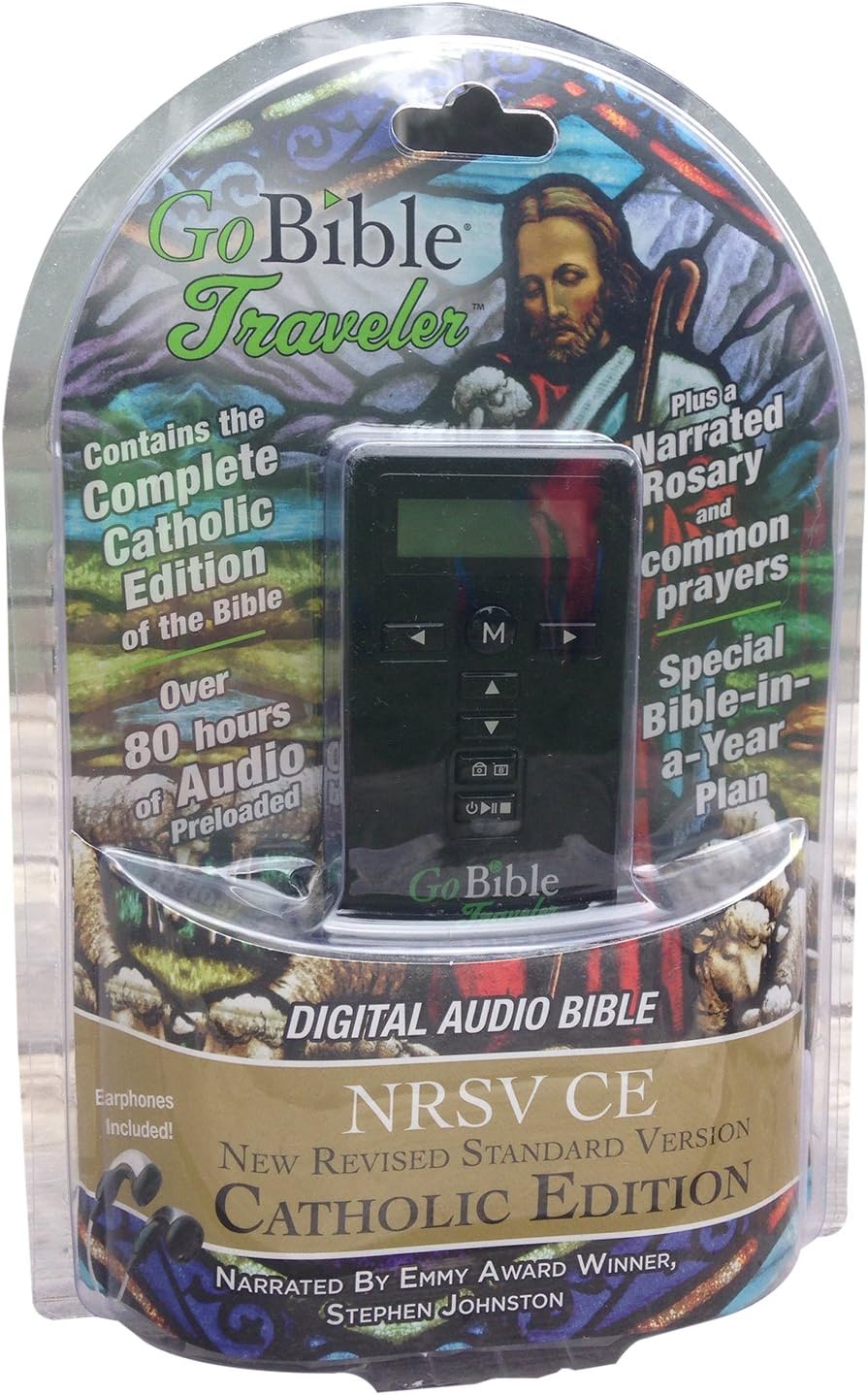 Traveler Digital Audio Bible- New Revised Standard Version, Catholic Edition