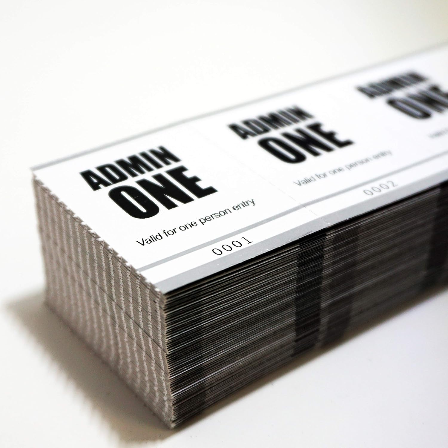 Admin One Tickets - Fast & Affordable Event Tickets by MyZone Printing (Gold, 500)