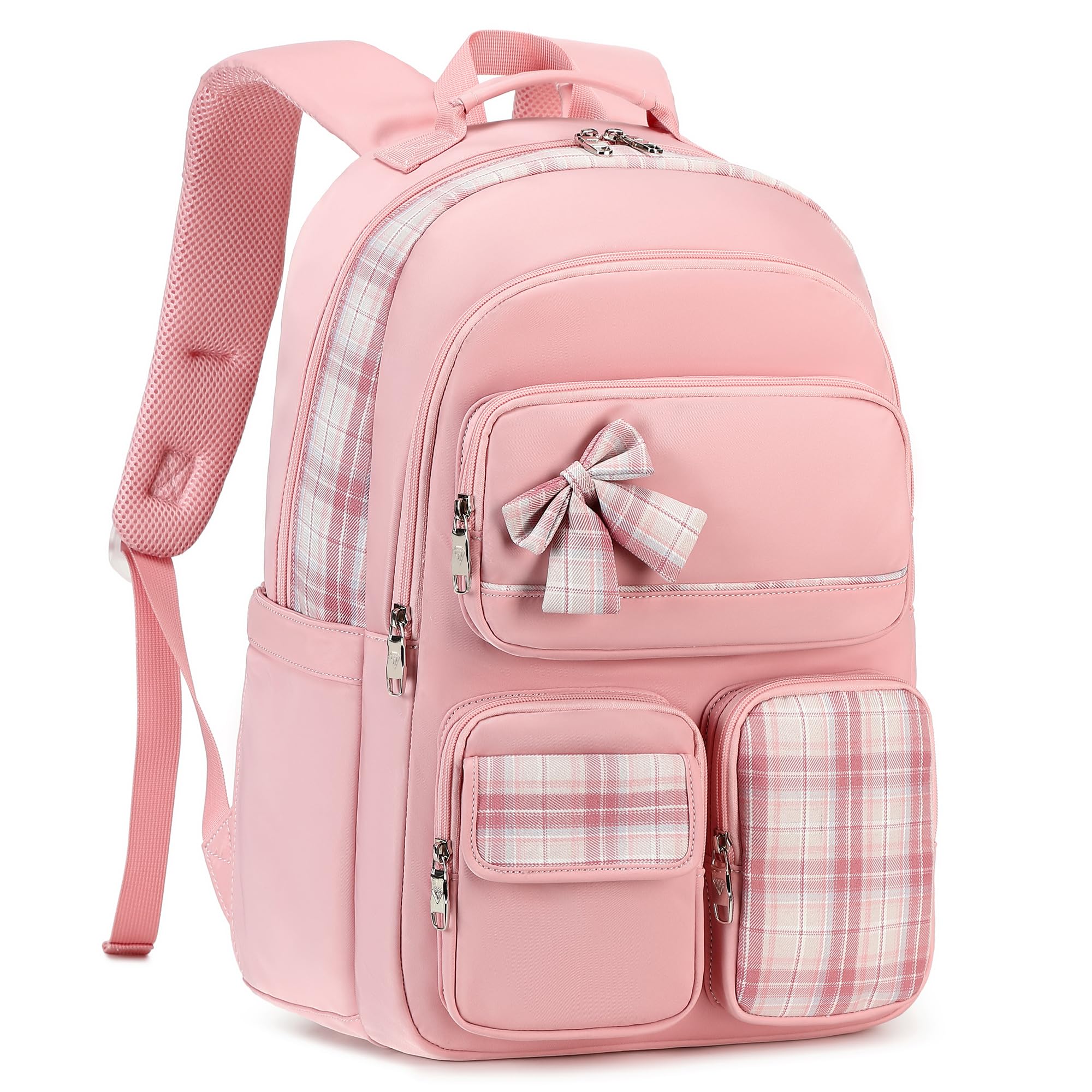 KIDNUO Backpack for Girls,School Backpacks for Teen,Cute College Bags for Women Students Large Bookbag 15.6 Inch Laptop Bag Back Pack Kids