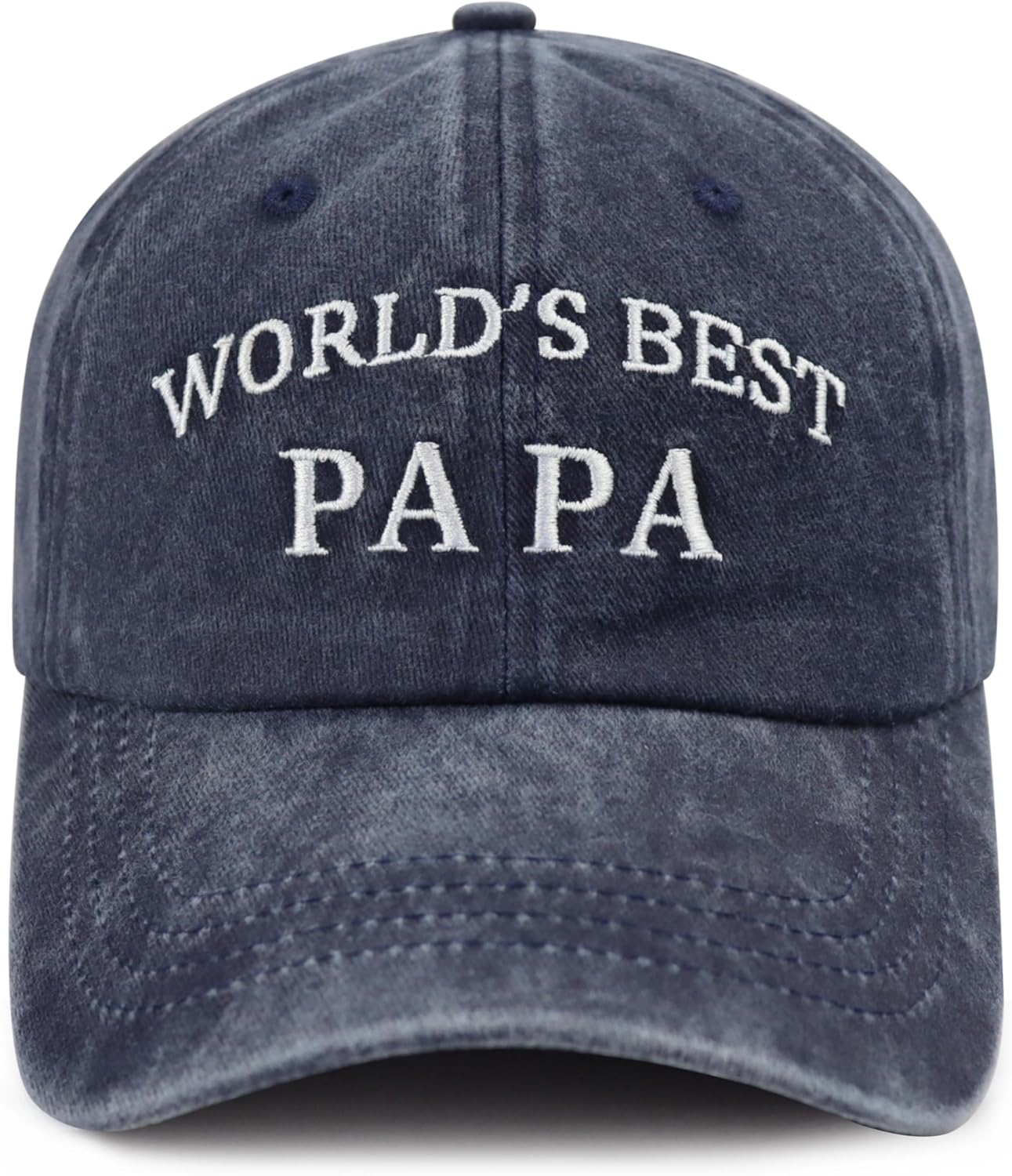 World's Best Paw Paw Papa Uncle Hat for Grandpa Dad Men, Funny Adjustable Cotton Embroidered Grandfather Father Baseball Cap