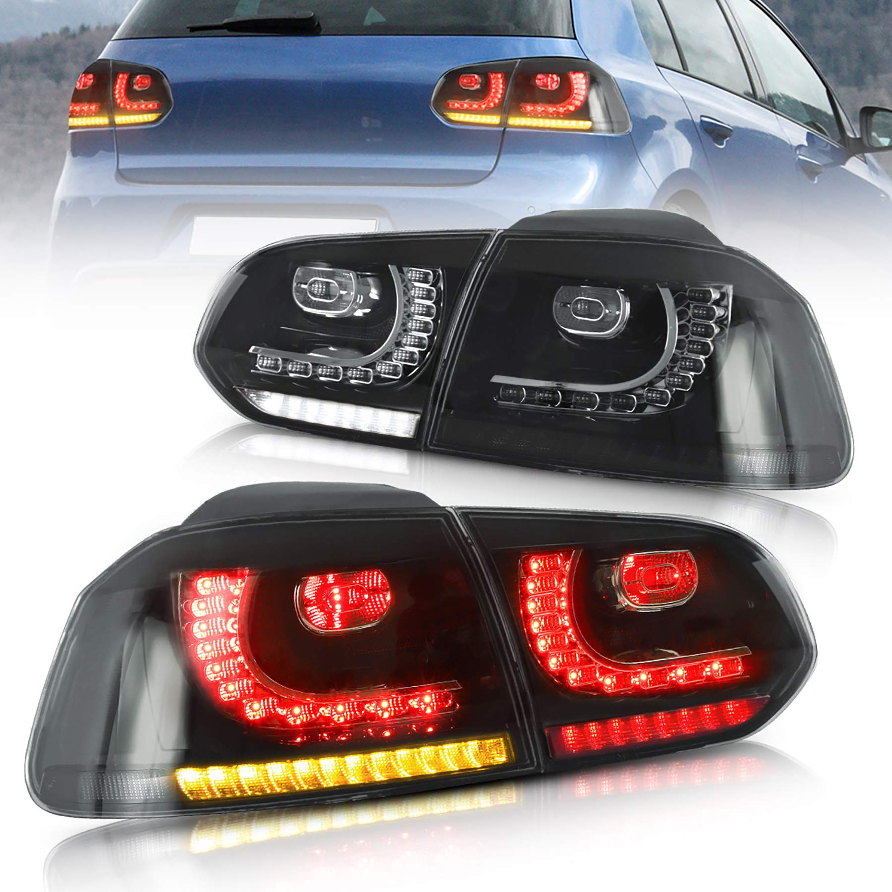 Buy VLAND Rear Lights for Golf 6 MK6 VI GTI GTD R TSI TDI 20082013