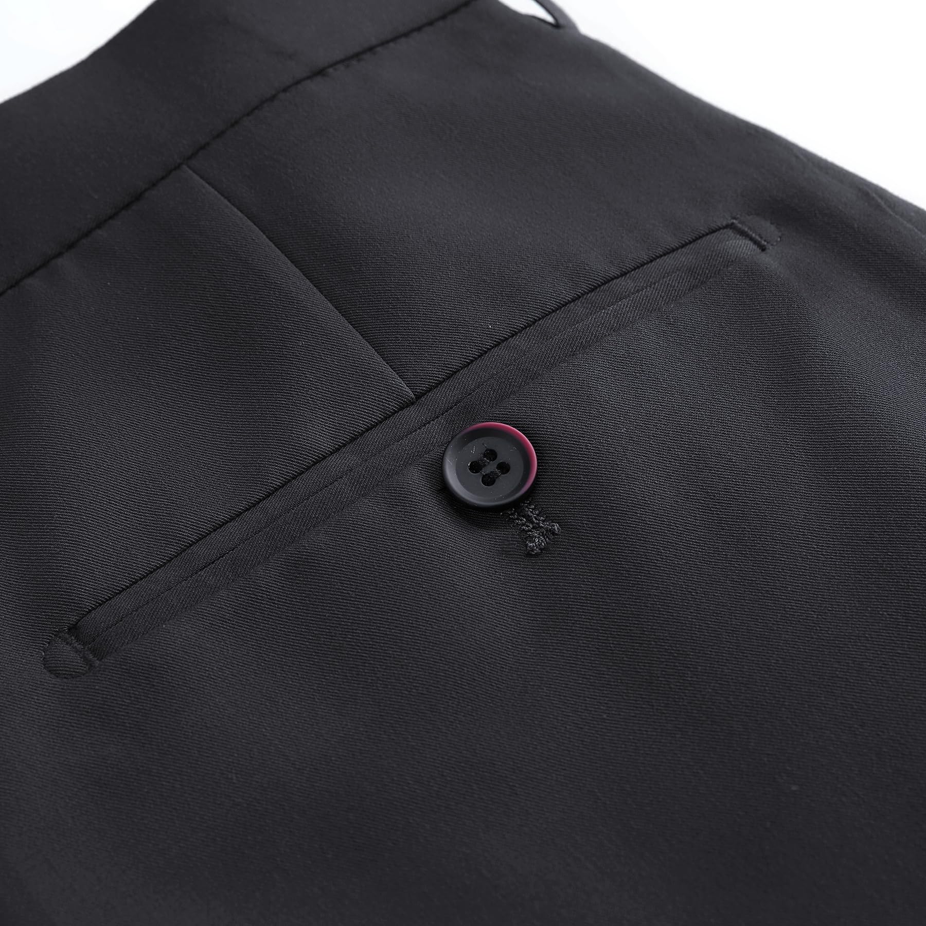 Allthemen Abito da Uomo Elastico 2 Pezzi Completo da Uomo Tinta Unita con Due Bottoni Slim Fit (Blazer + Pantaloni) Suit da Lavoro Business