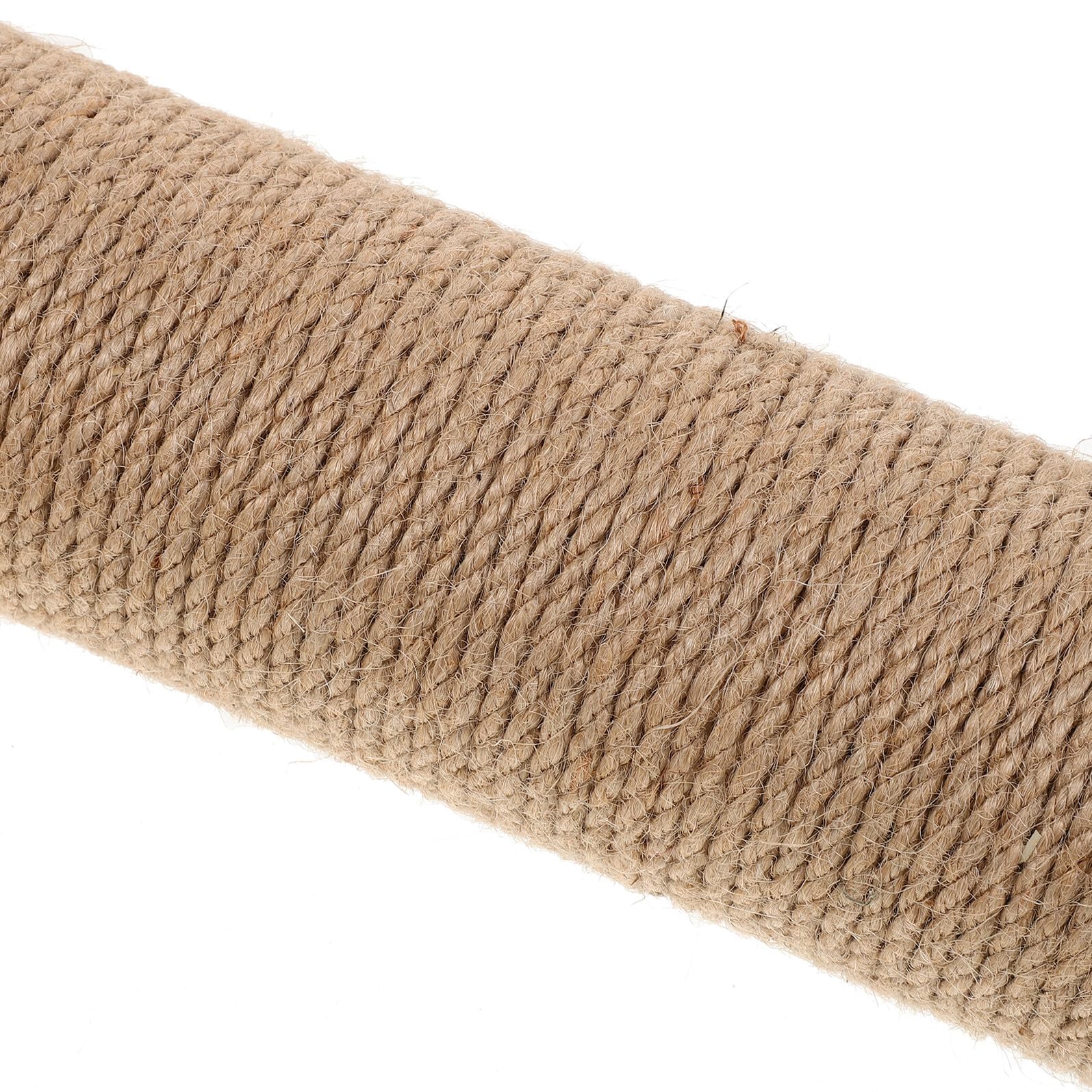 Poste de Repuesto con Cuerda de Sisal Natural 4 Piezas y Estructura Resistente para Reparación de Árbol de Gato en Interiores para Rascador de Gatos Extra Alto