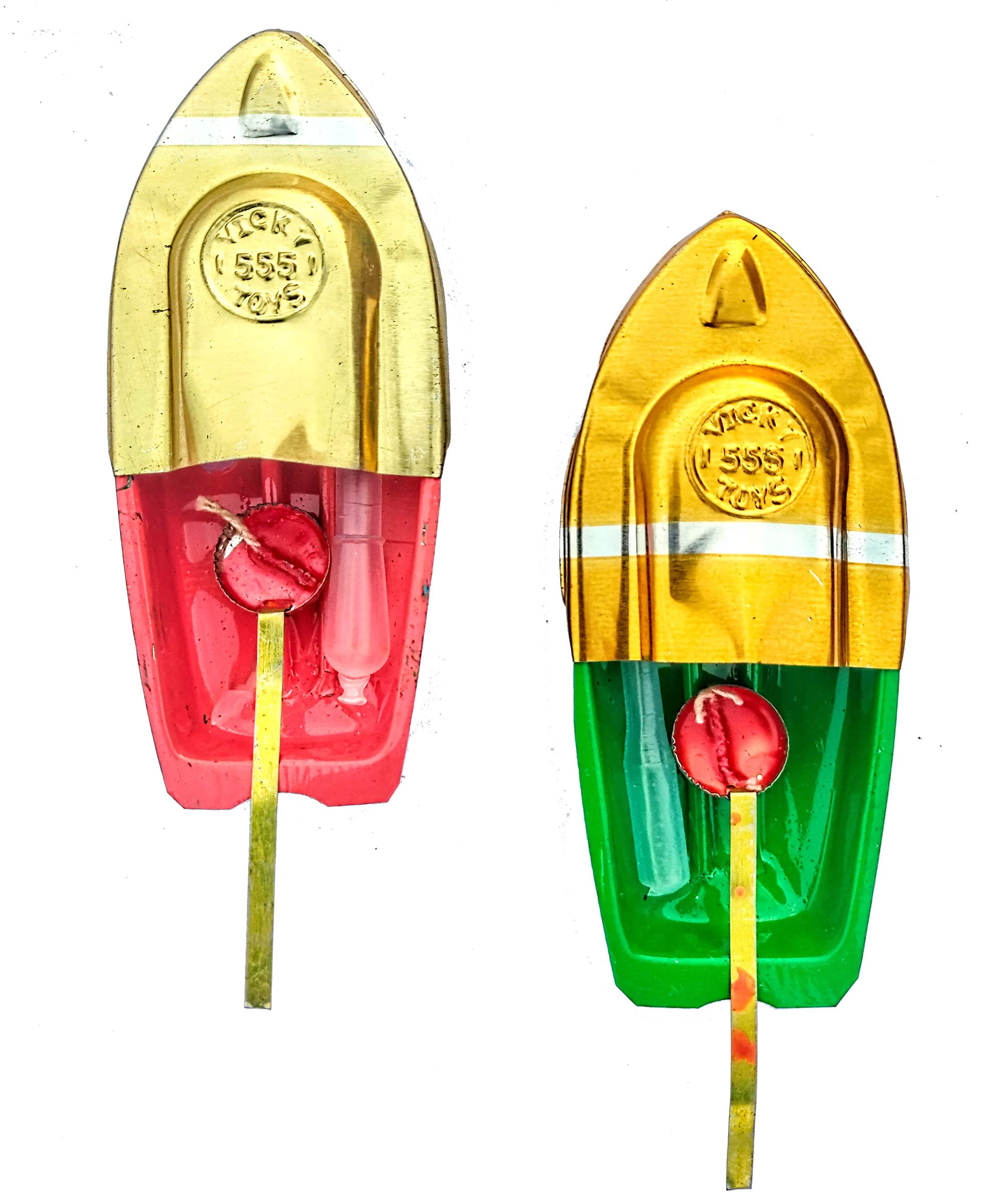 kd and sons Set of 2 pop pop steam Boat Toy || pop pop Boat with Free Wax Candle & Dropper || putt putt nav steam Boat (B09GNQP1F2) Amazon Price History, Amazon Price Tracker