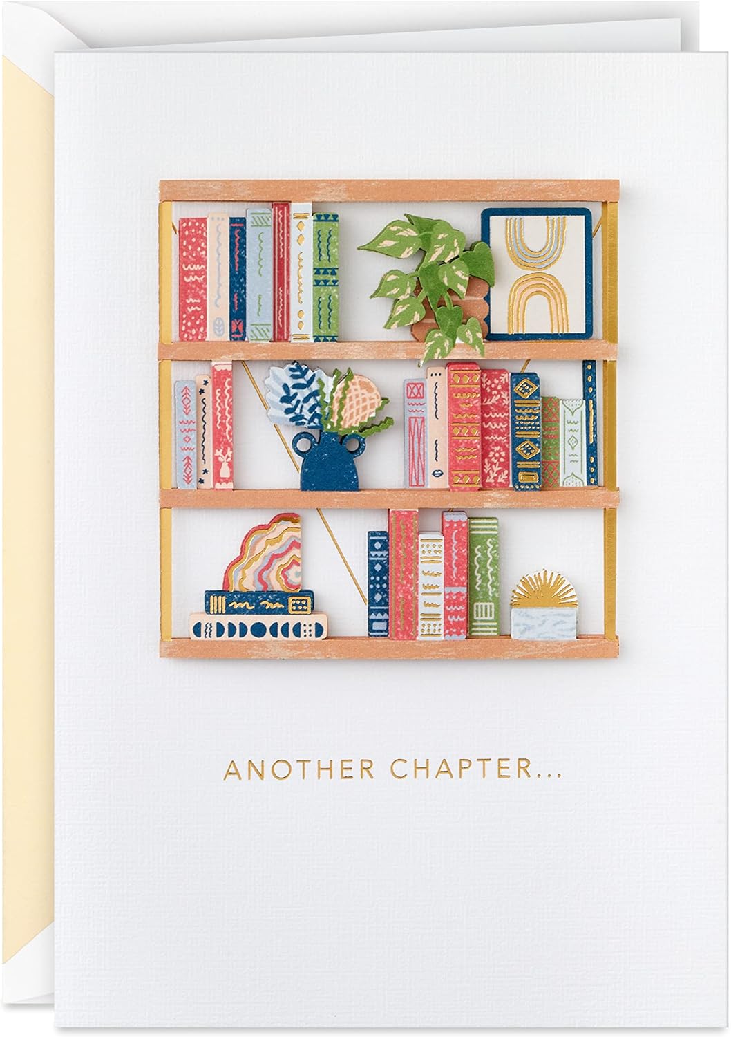 Hallmark Signature Birthday Card (Bookshelf)