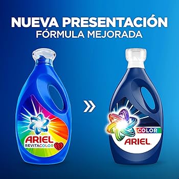 Amazon.com: ARIEL REVITACOLOR Liquid Detergent 94.67 OZ (2.8L