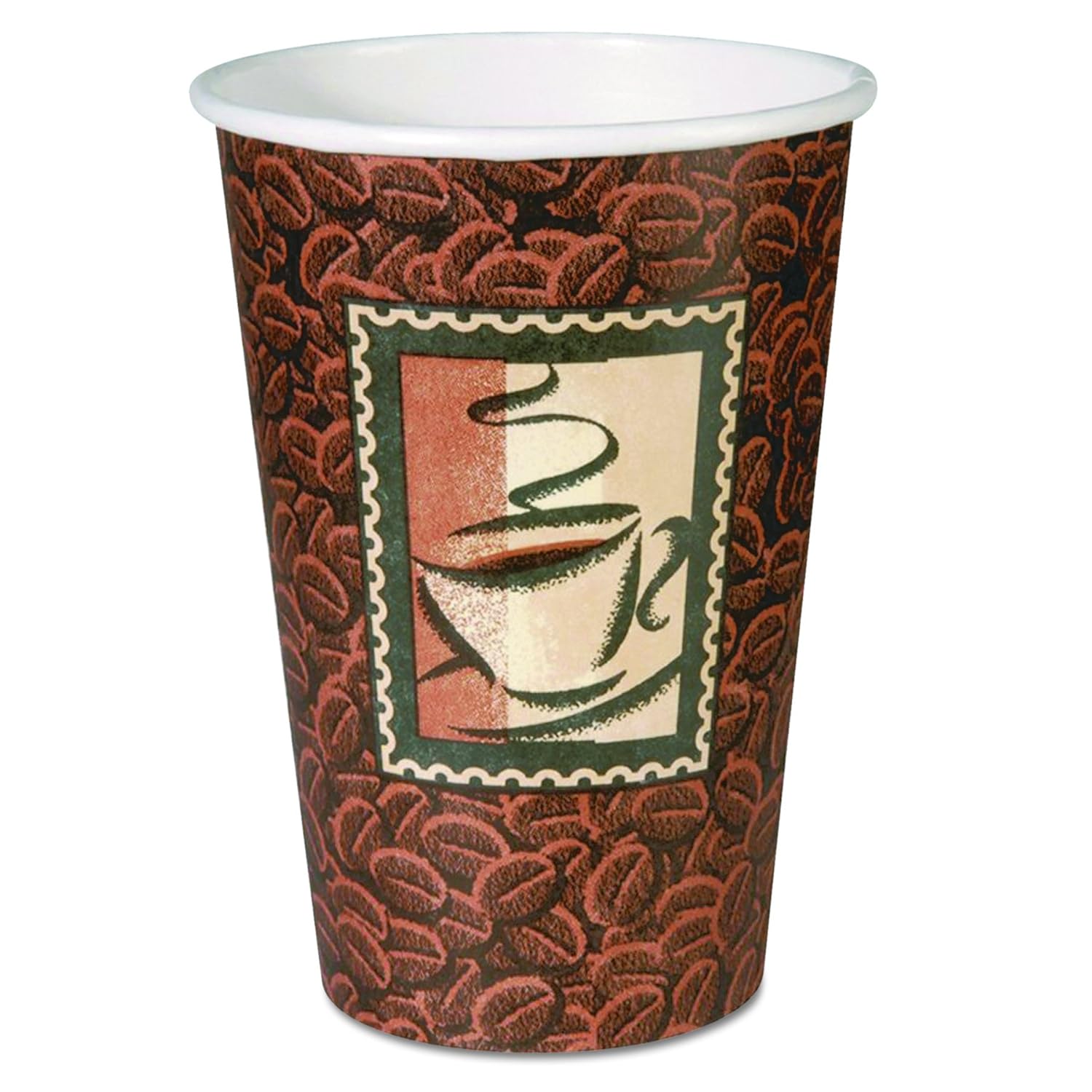 Uр Tо 40% оƒƒ Dixie 16 oz. Paper Hot Coffee Cup by GP PRO (Georgia-Pacific), Java Design, 2346DJ, 1,000 Count (50 Cups Per Sleeve, 20 Sleeves Per Case)
