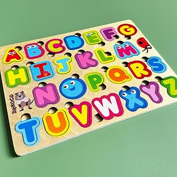 Amazon.com: QUOKKA Montessori Alphabet Puzzle for Toddlers
