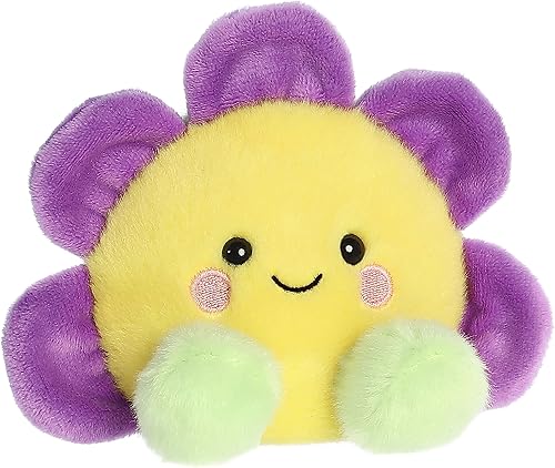 Miniatura 2 de Aurora Adorable Palm Pals Fallon Flower - Juego de bolsillo - Diversión coleccionable - Amarillo 5 pulgadas