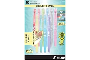 Pilot FriXion Light Pastel Collection Erasable Highlighters