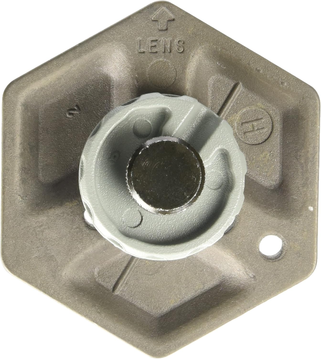 Manfrotto 030VHS- 14 Hexagonal Quick Release Plate with VHS Locating Pin 1/4-Inch - Replaces 3159