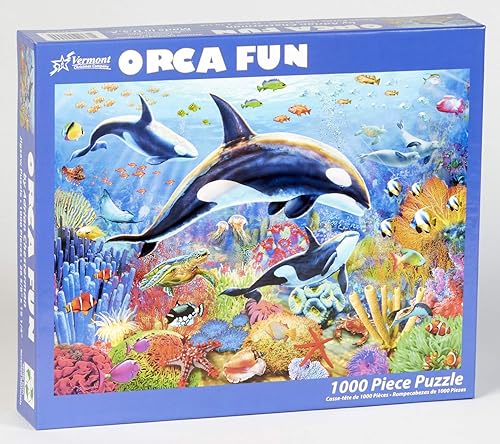 Miniatura 2 de Vermont Christmas Company Orca Fun - Rompecabezas de 1000 piezas