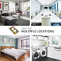 Vista 8 de Placa de pared de ladrillos coloridos para interruptor de luz