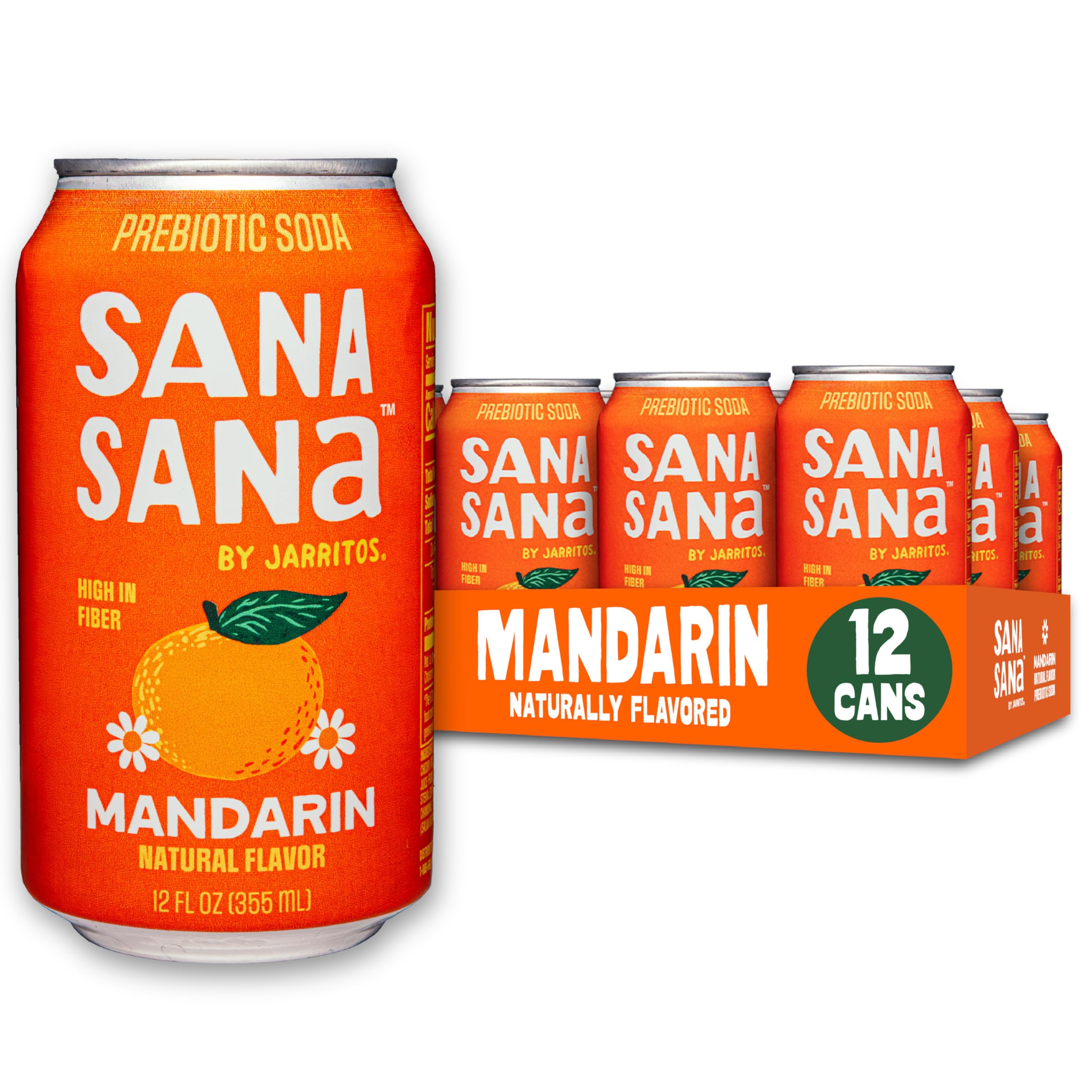 Amazon.com : Sana Sana by Jarritos - Mexican Prebiotic Soda Soft