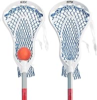 Vista 4 de STX FiddleSTX, juego de lacrosse miniatura, dos unidades con una pelota, 30 pulgadas