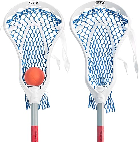 Miniatura 4 de STX FiddleSTX, juego de lacrosse miniatura, dos unidades con una pelota, 30pulgadas