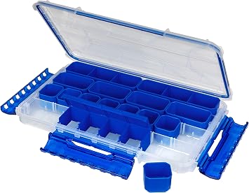 Flambeau Outdoors Terminal Slim Waterproof Tuff Tainer, 14 Cups, Zerust
