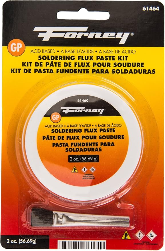 Forney 61464 Acid PetroBased Flux Paste Kit, 2 oz