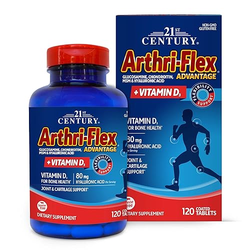 21st Century Arthri-Flex Advantage® + Vitamin D3, 120 Coated Tablets