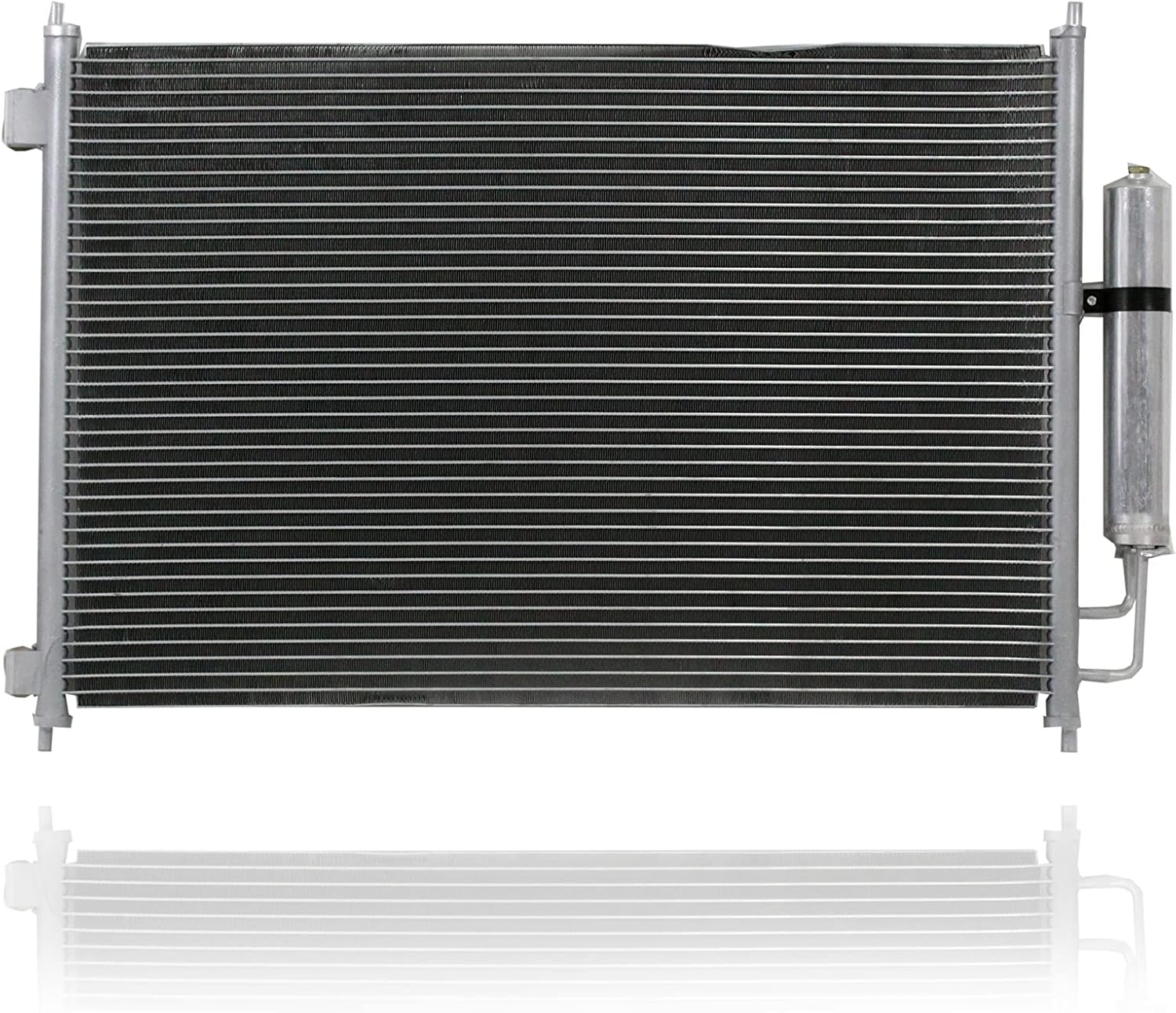 A/C Condenser - Pacific Best Inc. Compatible/Replacement for 3750 08-13 Nissan Rogue, 14-15 Rogue Select - With Receiver & Dryer