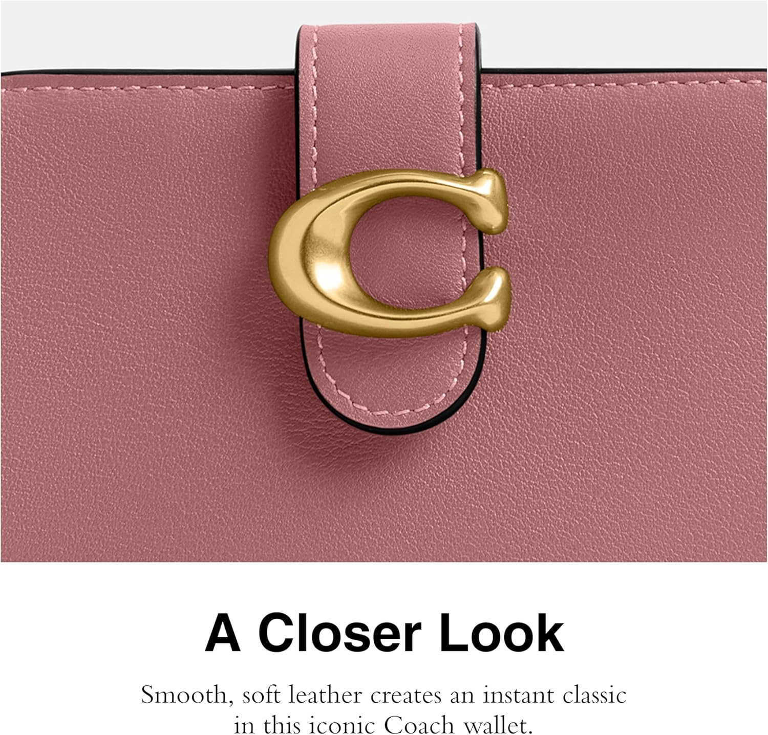 Coach Soft Grain Leather Tabby Wallet - Image 4