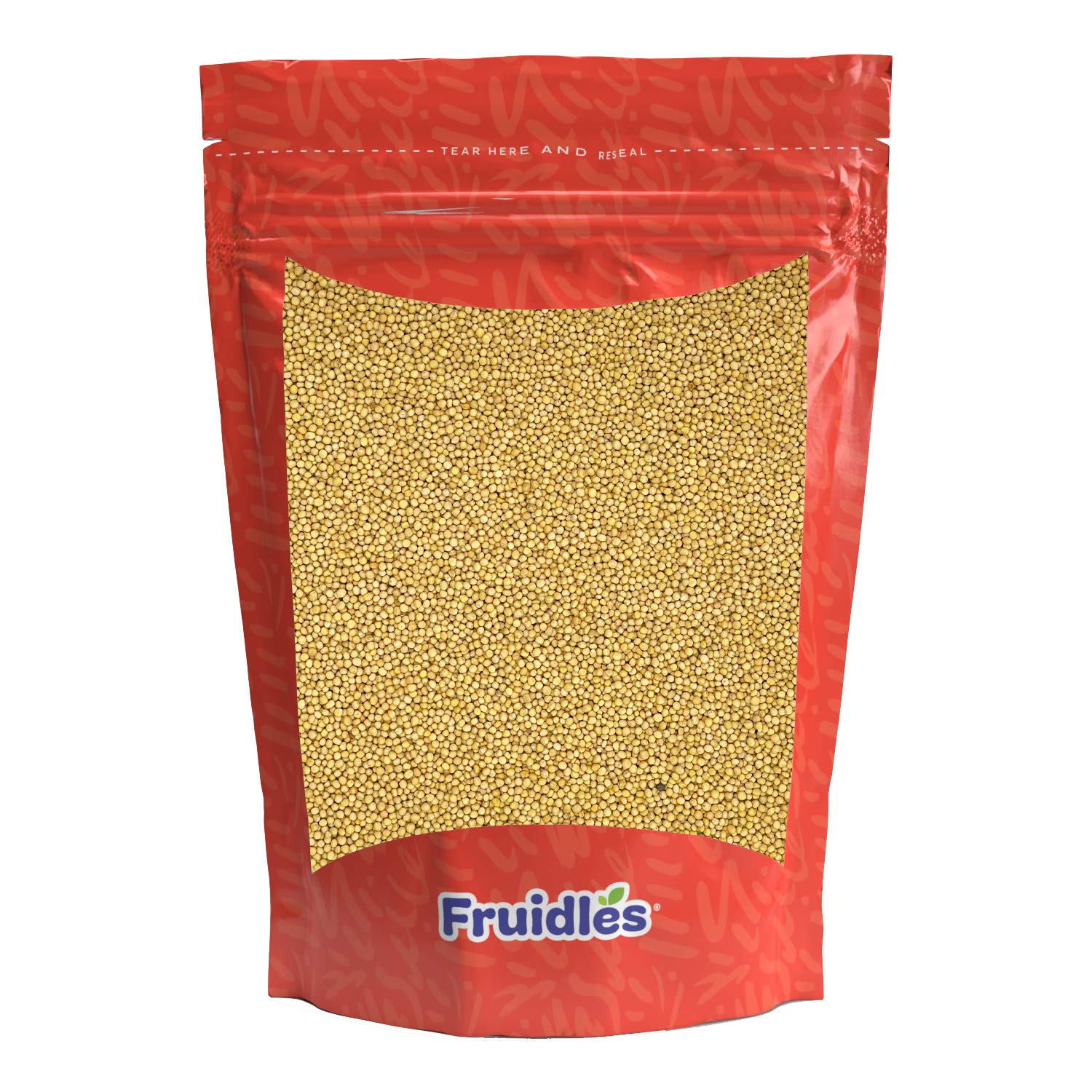 Fruidles Yellow Mustard Seeds, Add Aroma, Flavor, and Seasoning to Every Dish, Kosher Certified, 10 Oz (Yellow Mustard Seeds)