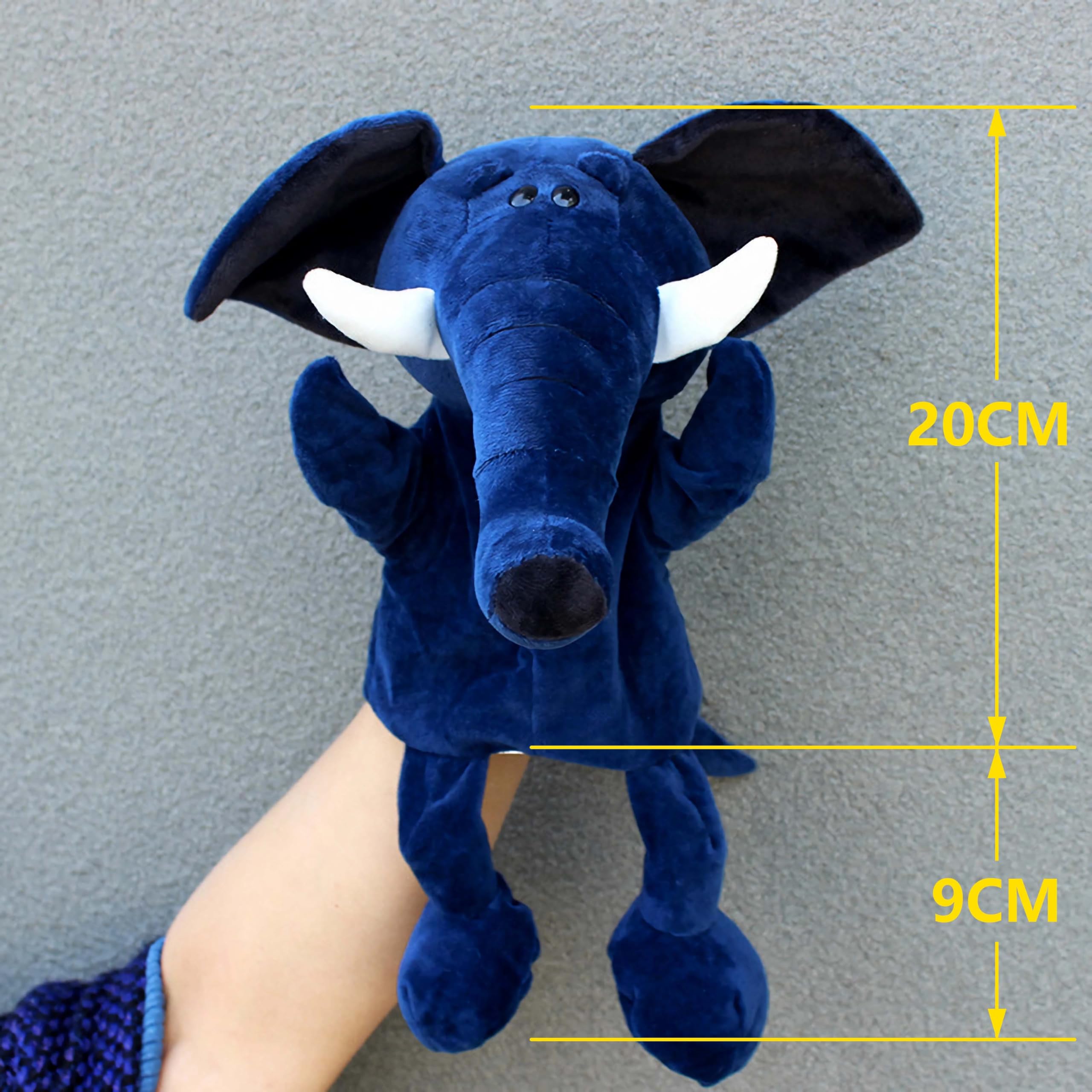 LOMTRATS Marionnettes à main en forme d'animal pour enfants, tout-petits comprenant loup, tigre, lion, singe avec jambes, parfaites pour raconter des histoires, enseigner, préscolaire, cadeaux - 2