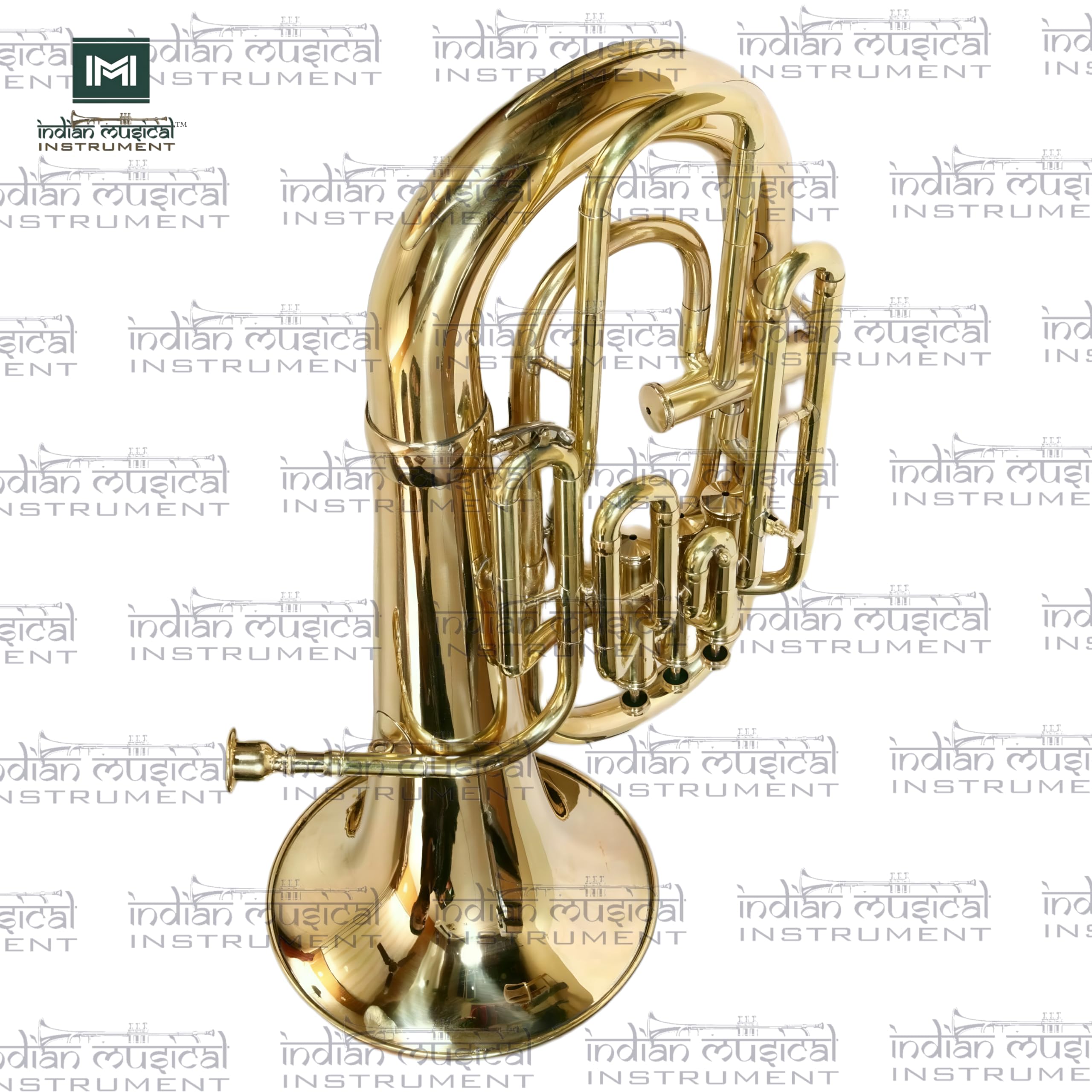 IMI EUPHONIUM 4 VALVOLA Strumento musicale con tutti gli accessori (ORO)