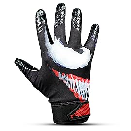 TAQCHA Villain Football Receiver Gloves (Youth XS-S)