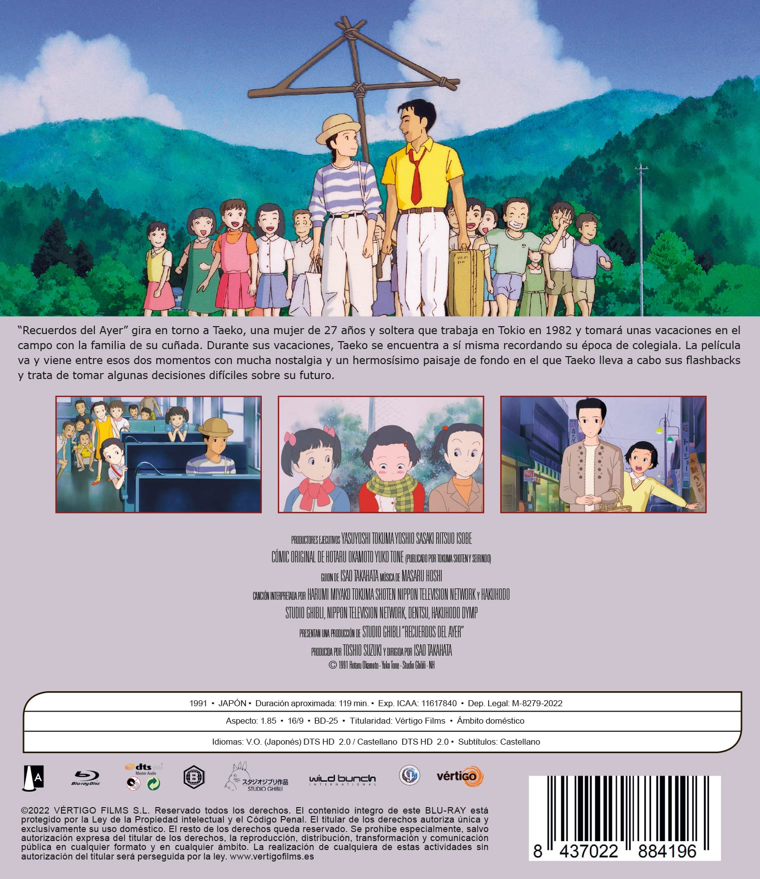 Recuerdos del ayer (Blu-ray) [Blu-ray]