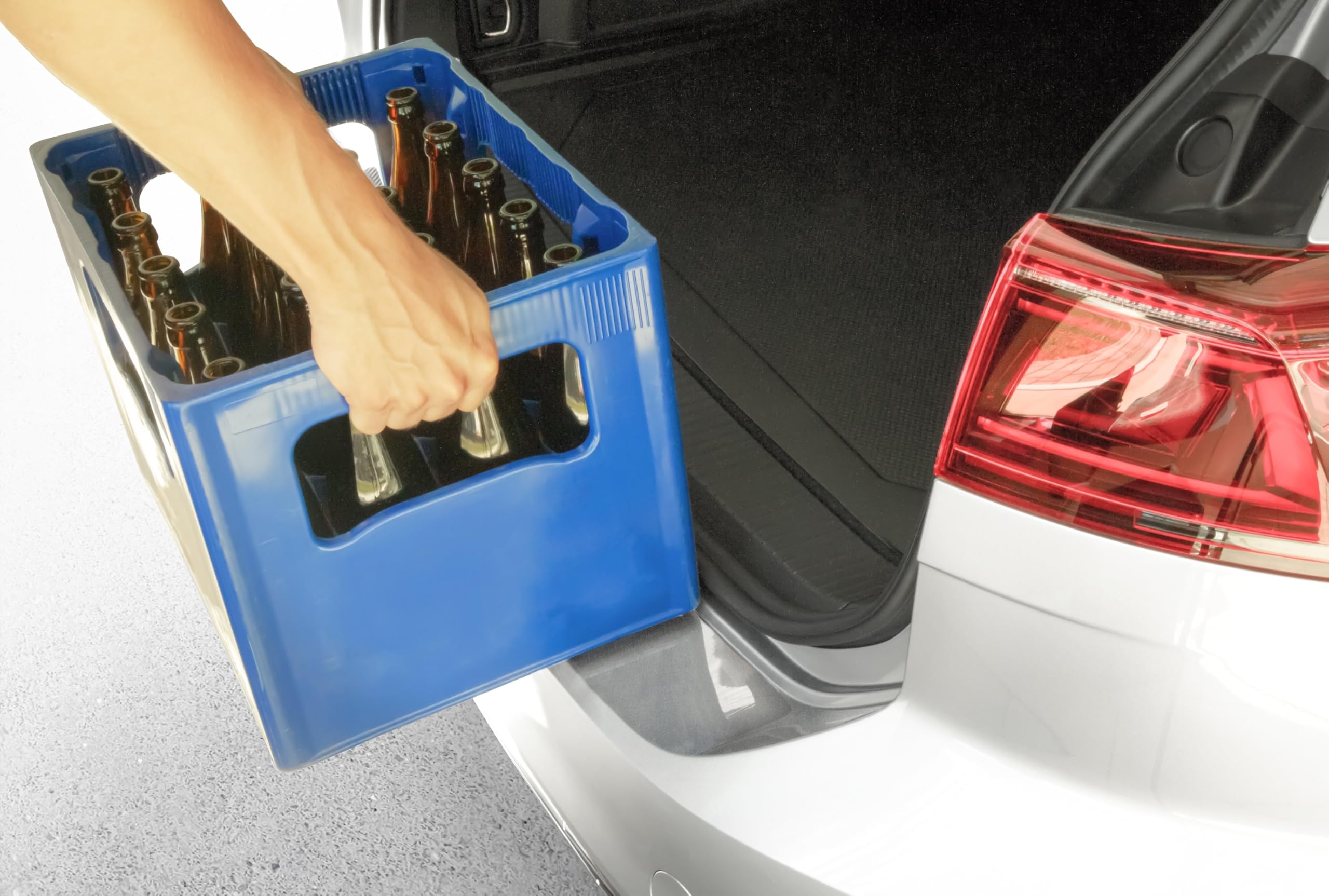 uProtect Pellicola Protettiva per Bordo di Carico Set completo per Skoda Kodiaq 2 (II) PS7 I 2023-2026 - Protezione Paraurti, antigraffio, per vernice - Trasparente Lucido