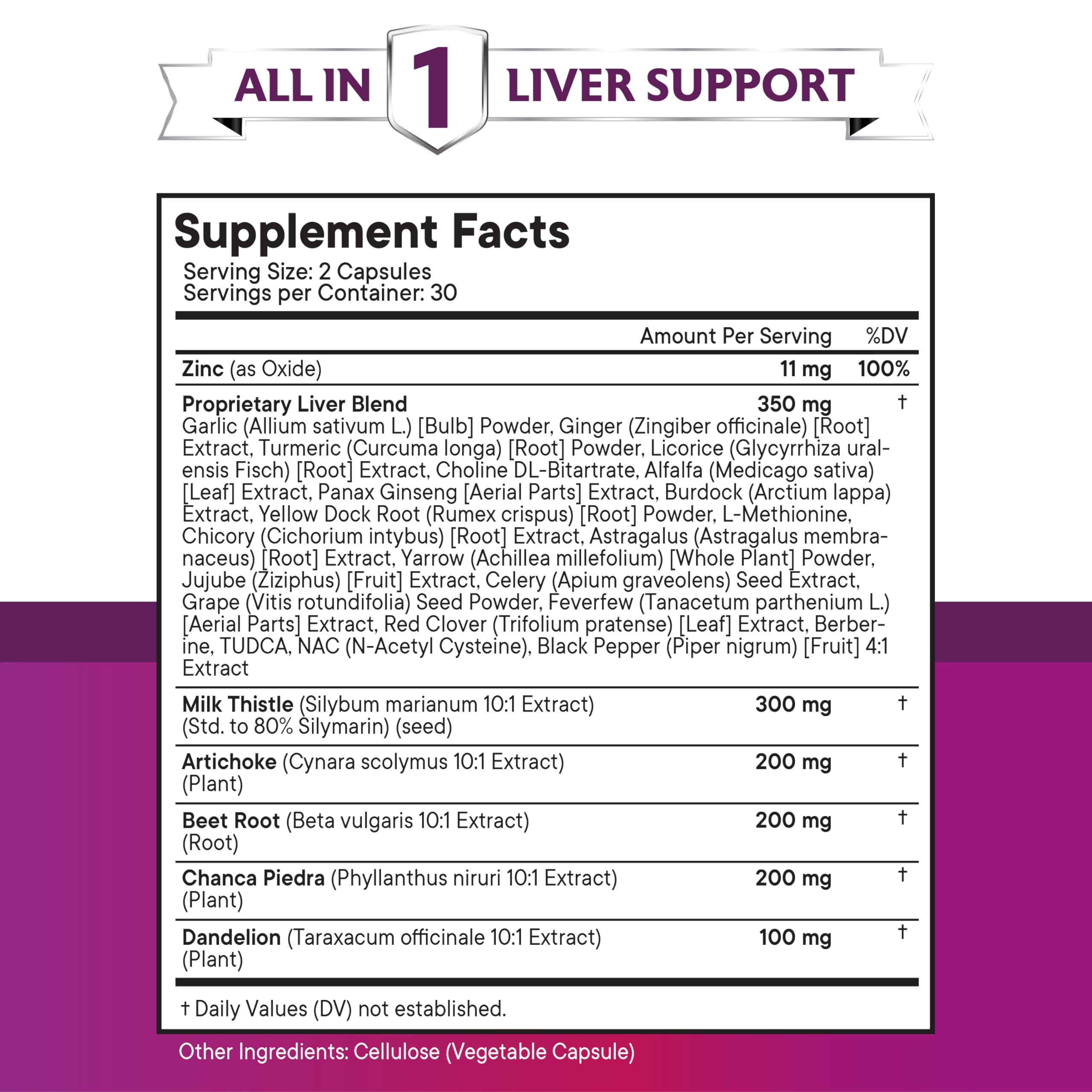NEW AGE Milk Thistle NAC Chanca Piedra Beet Root Artichoke Dandelion Root Astragalus - Plus TUDCA & Ginger - 120 Count — Amazon image 4