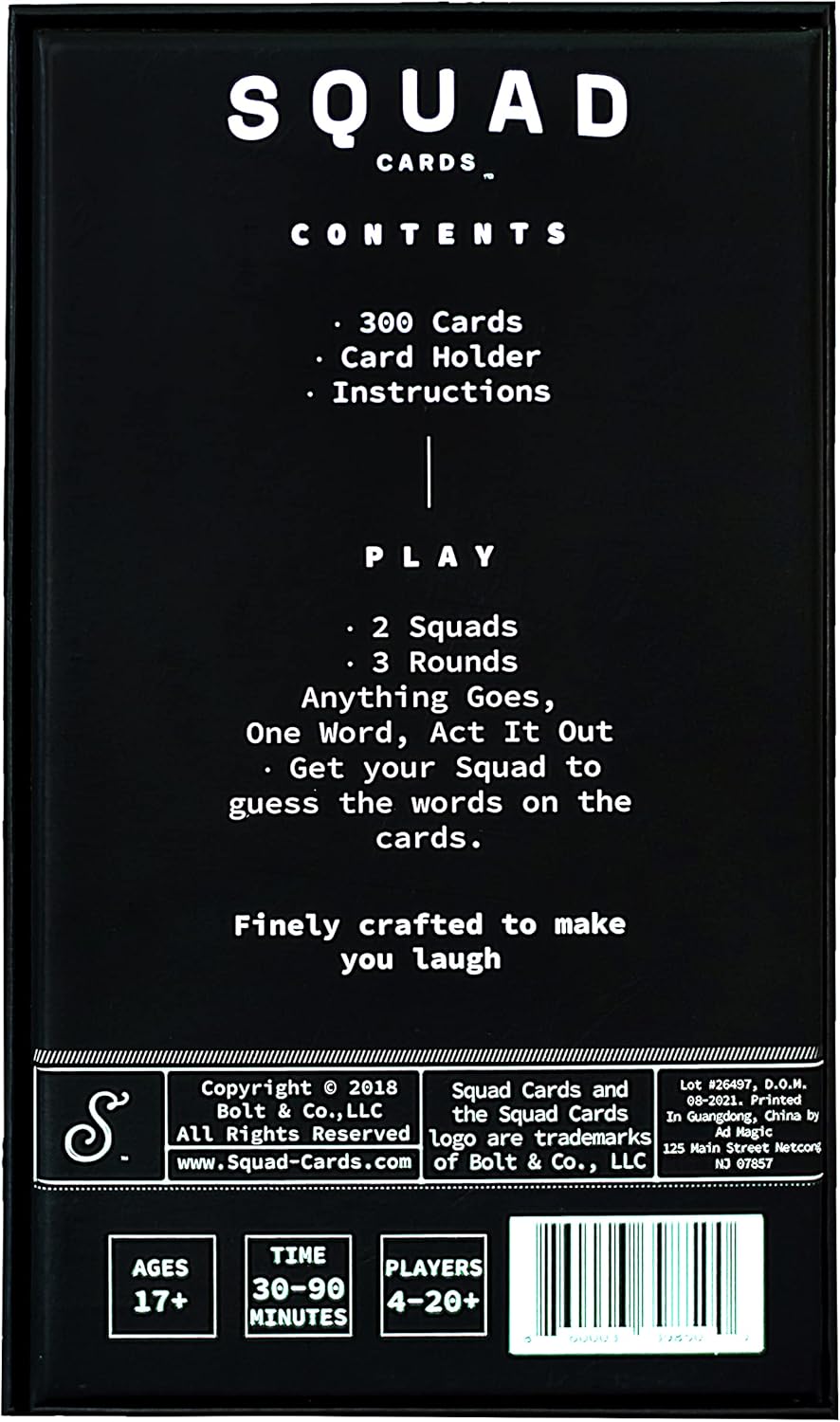 A Party Game for Adults