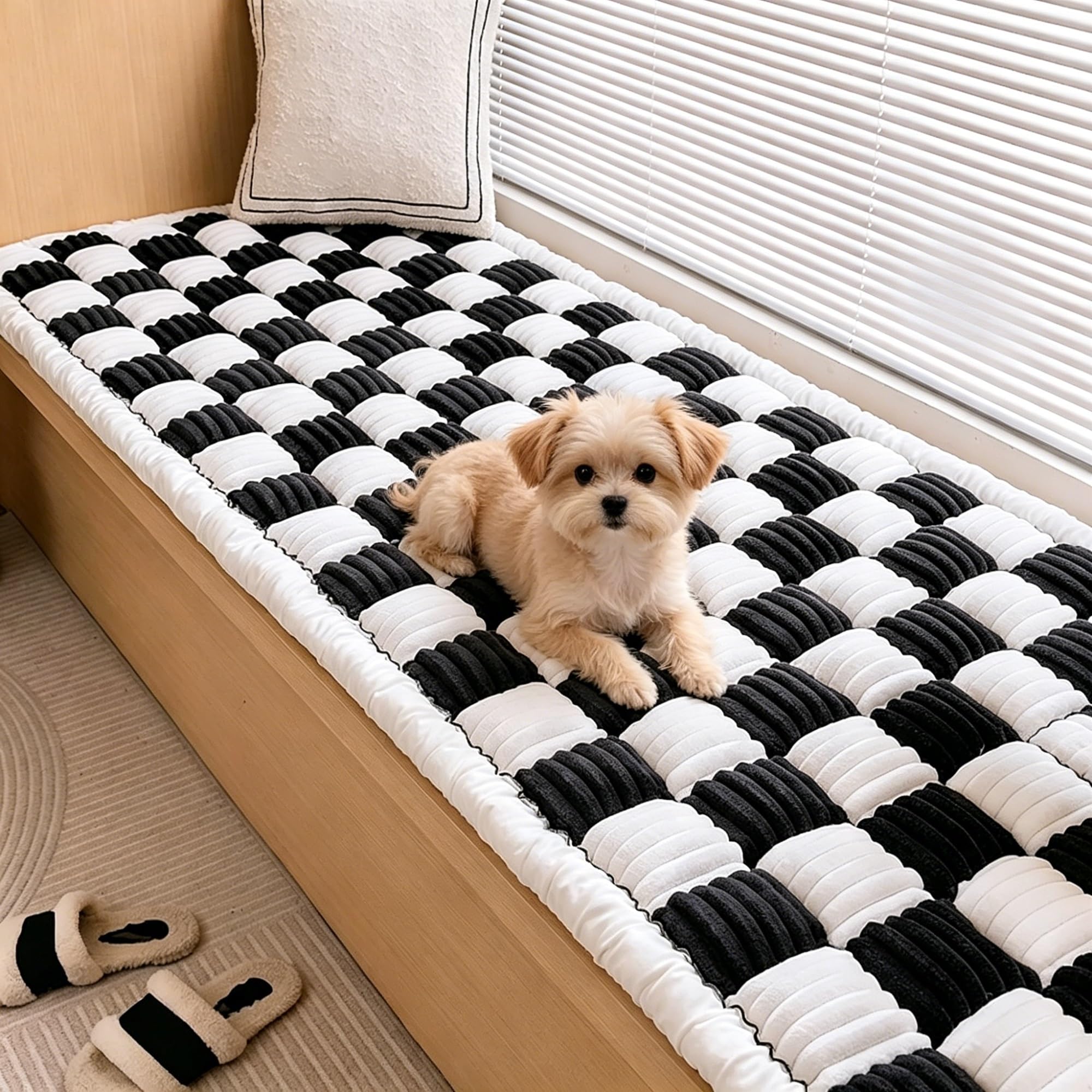 Housse de protection canapé antidérapante et lavable pour chien