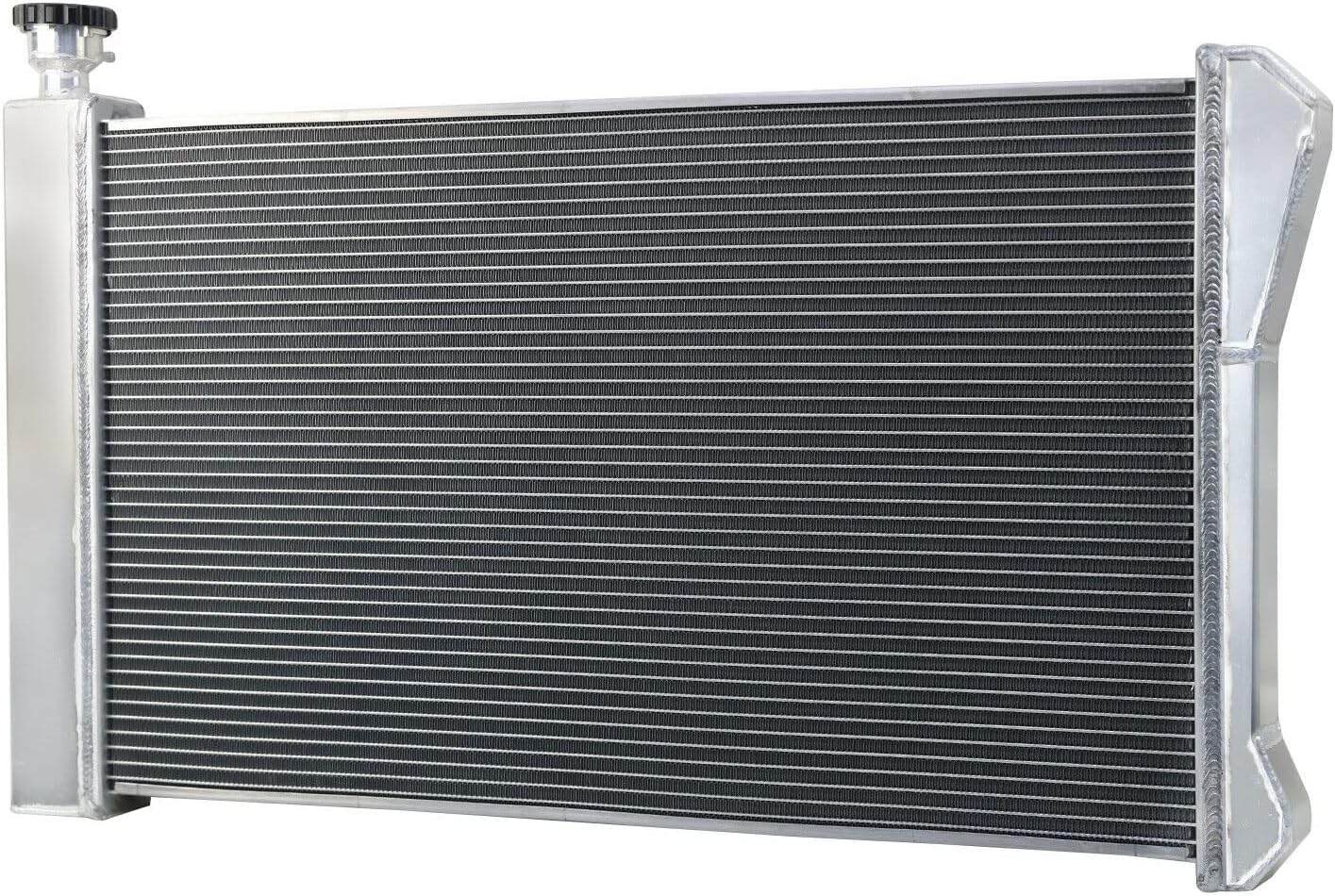 Aluminum Radiator for 1988-1997 Chevy/GMC C1500 C2500 C3500 K1500 K2500 K3500 5.0L 5.7L V8 4.3L V6 Cheyenne Silverado Sierra Scottsdale 3 Row Crossflow Radiators Shroud 2 X 12" Fans Relay