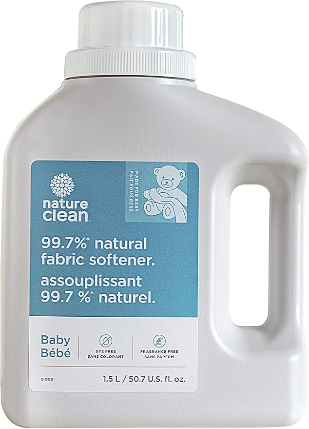 NATURE CLEAN Baby Fabric Softener FragranceFree, 50.7