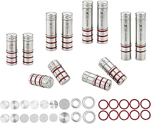 HONGDUI Hooked On Wood HD30 Bench Dog Set 20mm Woodworking MFT System Bench Dog Hole Clamps for MFT Tables DIY Projects-Set-12pcs