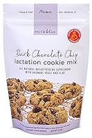 Vista 5 de MilkBliss Mezclas de galletas de lactancia de avena con chispas de chocolate y mantequilla de maní, suplemento para lactancia materna, aumento