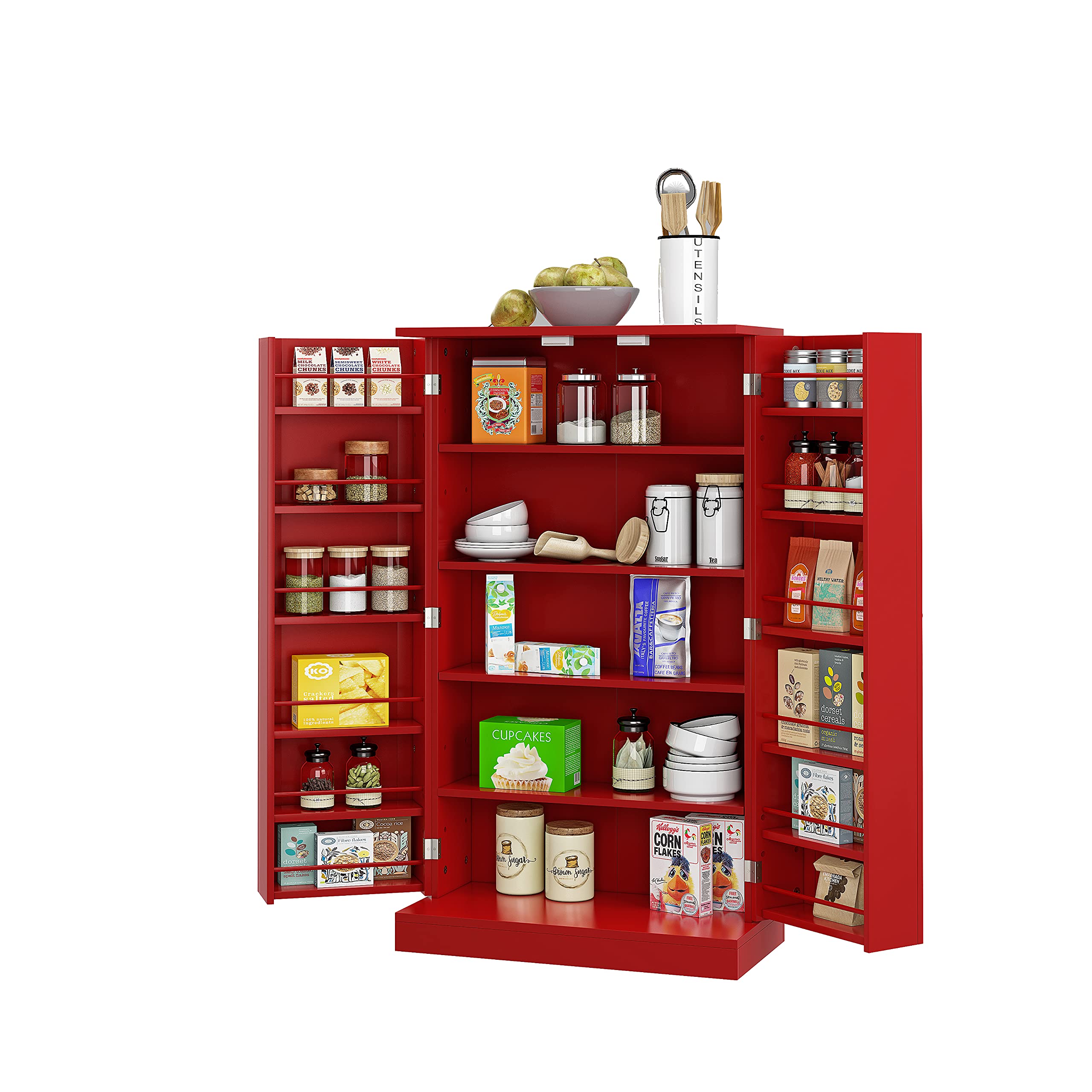 Buy JEROAL Wooden Pantry Kitchen Storage Pantry