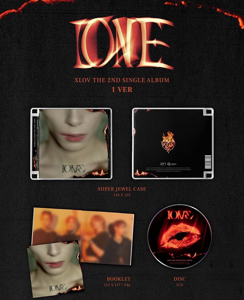り*ん様 XLOV　SPECIAL PACK XLOV [I ONE] 2nd Single Album SPECIAL PACK Ver/Photo Book+7