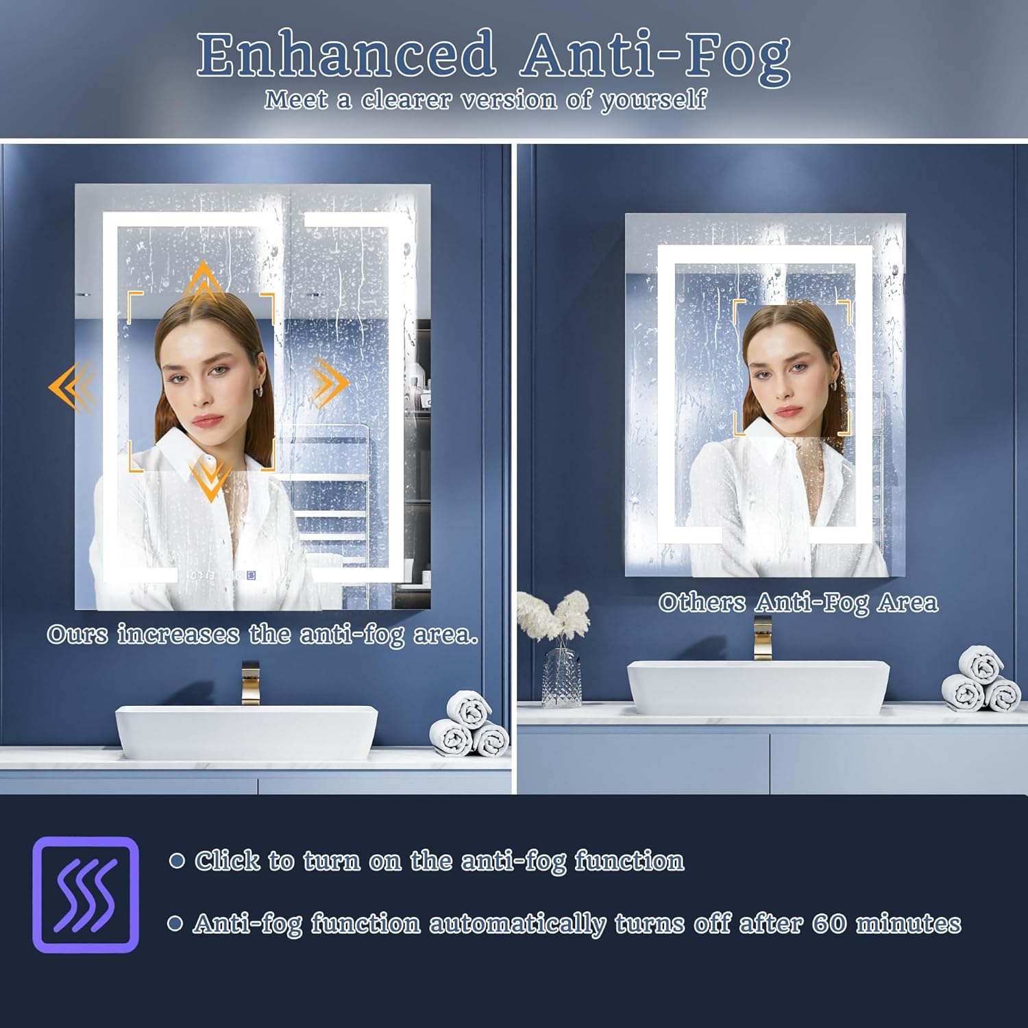 Diagram showing the dimensions of the ExBrite medicine cabinet (30 inches wide, 36 inches high, 5.5 inches deep) and the required cutout dimensions for recessed installation (28 inches wide, 36 inches high, 4.25 inches deep).