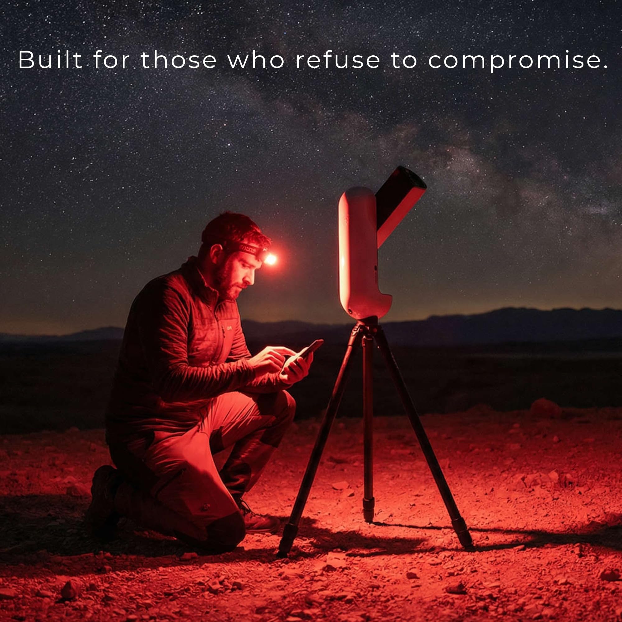 VAONIS VESPERA Pro 2 - Telescopio intelligente con sensore quadrato da 12,5 MP e mosaico da 50 MP per astrofotografia avanzata