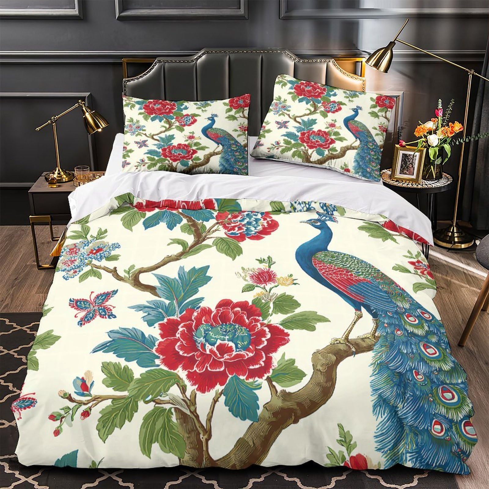 Parure de lit Super King confort premium avec impression 3D Paris